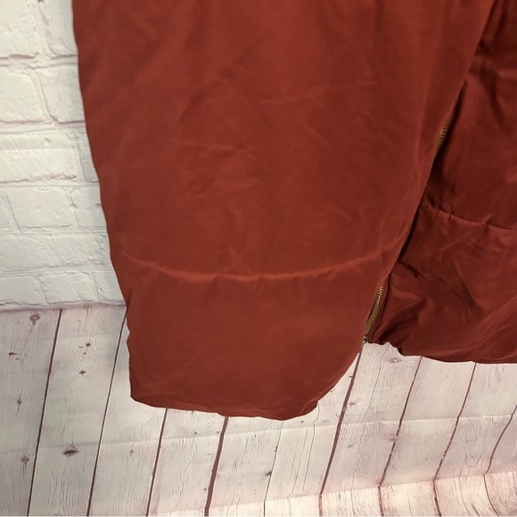 Sweet Baby Jamie long line burgundy full zip puffer coat, ladies size XS Ruby - Picture 10 of 11